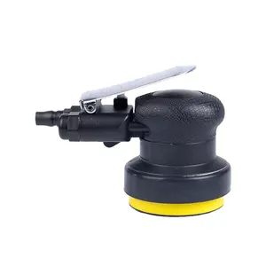 3-5 Inch Heavy Duty Dual Action Pneumatic Palm Sanders Air Polisher For Curved Surfaces