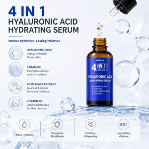 Sérum Multi-Action 4-en-1 : Essence Visage Hydratante, Raffermissante et Éclaircissante – Vente en Gros OEM - Product Image 5