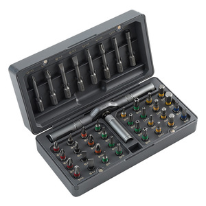 S2 High-Hardness 42-In-1 Ratchet Screwdriver Set With Magnetic <b>Bits</b> For Household Repair - Product Image 1