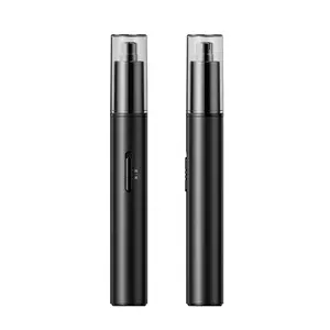 Soler Nose Ear Eyebrow Hair Trimmer For Women or Men USB Waterproof Electric Razor Lipstick Shaver