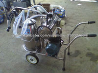 Machine à traire à pompe à seaux simples et doubles de 25 L pour vache et chèvre, état neuf