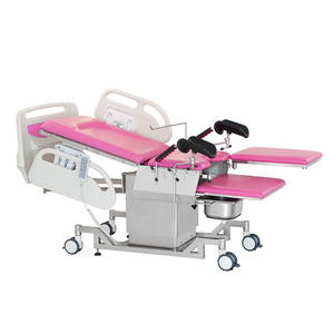 Elektrikli jinekolojik obstetrik çıkış tezgahı ve İşçi çalışma odası kullanımı için sandalye HFMED HFJK204-8 modeli CE ISO sertifikalı - Product Image 1