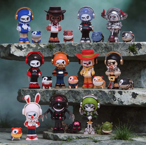 Nouveauté 2026 : Figurines d'action décoratives en PVC de la série Strange Alliance MR.BONE Mini 3.0, collection de jouets <span class=keywords><strong>anime</strong></span>, boîte mystère - Product Image 1