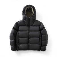 Nouvelle Veste d'Hiver pour Homme, Manteau d'Extérieur Épais et Chaud en Duvet, Veste Décontractée Tendance pour Homme avec Logo Personnalisé, Vestes en Cuir