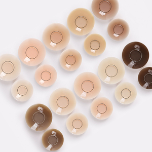 Alta Qualidade Pele Tom Opaco Seamless Nips Safe Sensitive Area Glue Livre Invisible Sticky Nipple Cover - Product Image 1