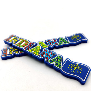 Aimants <span class=keywords><strong>de</strong></span> réfrigérateur personnalisés sur le thème des lieux touristiques, avec des villes et des plages locales - Product Image 4