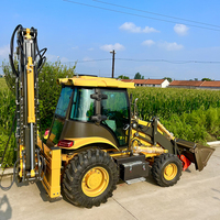 Mini chargeur frontal articulé 4 roues motrices machines agricoles équipements agricoles 1.8m tracteur avec chargeur frontal 4x4 2200mm 85kw