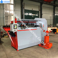 16mm automatique CNC Rebar Bender Cutter barre d'acier fil coupe étrier Machine à cintrer