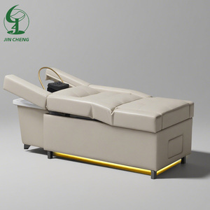 Jincheng-Cama moderna totalmente reclinable <span class=keywords><strong>para</strong></span> spa de aromaterapia, <span class=keywords><strong>para</strong></span> salón de belleza, mesa de masaje de cabeza tailandesa con circulación de agua, cama de champú - Product Image 2