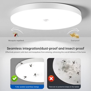 Cảm biến thông minh <span class=keywords><strong>LED</strong></span> trần ánh sáng tự động hồng ngoại Radar điều khiển âm thanh kích hoạt bằng giọng nói cầu thang hành lang lối vào ánh sáng - Product Image 5