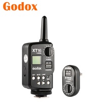 Godox-Disparador de flash inalámbrico con cabezal estroboscópico, receptor de 2,4G, accesorios de estudio fotográfico, compatible con cámara de plástico, XT16, 2,4G, 1, 2, 2, 1, 2