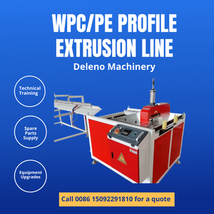 PP PE chất thải tái chế nhựa gỗ gỗ composite WPC decking sàn gạch Bảng điều khiển máy đùn chế biến nhựa - Product Image 6