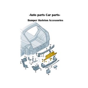 Pare-chocs arrière pour <span class=keywords><strong>Mercedes</strong></span> Benz Actros Plaquette de frein W123 Moteur Essuie-glace arrière Classe B <span class=keywords><strong>180</strong></span> 20 diesel Injecteur 646 Moteur - Product Image 2