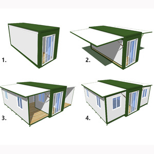 Casa Contenedor Expandible de Diseño Rectangular Moderno con Característica Transpirable para Uso Residencial - Product Image 2