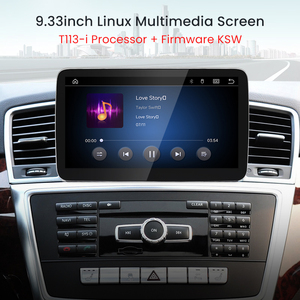 HFmidia 2026 ระบบลินุกซ์ใหม่ หน้าจอ 9.33 นิ้ว สำหรับรถยนต์เมอร์เซเดสเบนซ์ ML W166 เครื่องเล่นวิดีโอในรถยนต์แบบไร้สาย CarPlay พร้อมบลูทูธ - Product Image 4