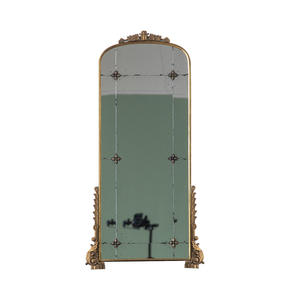 Traditional Full Length Floor Mirror <b>Metal</b> <b>Framed</b> Brass Handmade Home Use - Product Image 1