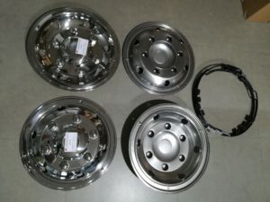 <span class=keywords><strong>Tapacubos</strong></span> <span class=keywords><strong>de</strong></span> Acero Inoxidable Pulido Huiying <span class=keywords><strong>de</strong></span> 17.5 Pulgadas para Autobús Isuzu NPR con Instalación Atornillada - Juego Completo <span class=keywords><strong>Precio</strong></span> FOB - Product Image 3