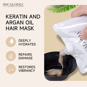 OEM <span class=keywords><strong>Bio</strong></span>-Keratin Haarmaske mit Hyaluronsäure und Kollagen für Tiefenwirksame Feuchtigkeit, Pflege, Geschmeidigkeit, Glanz und Schnelle Wirkung - Product Image 4
