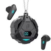 Earbud nirkabel X45 tws baru, earphone nirkabel versi BT 5.3, headphone stereo nirkabel sejati untuk olahraga dengan Mikrofon untuk Android iOS Windows.