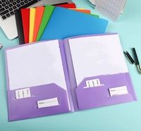 F1725 Papeterie personnalisée, sac de classement transfrontalier très demandé, classeur de bureau, boîte de rangement A4 en PP pour documents, ensemble de fournitures scolaires