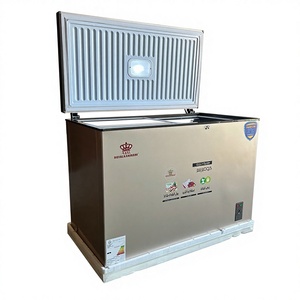 400Gold Chest Freezer <b>Large</b> Capacity Deep Freeze With LED Light and Removable <b>Basket</b> for Home and Commercial <b>Storage</b> Hands-Free - Product Image 3
