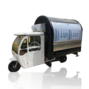 Camión de Comida Eléctrico de 3 Ruedas OEM, Motocicleta Móvil Rápida, Triciclo Personalizado para Venta de Comida en Europa - Product Image 2