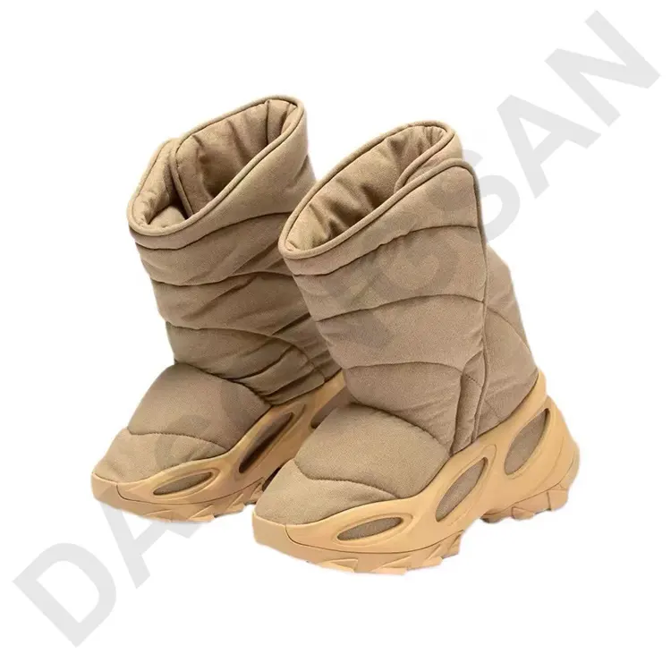 Designer Boots Knit Runner Boots Socks Speed Slip On Sneaker 35-46 Brand Snow Khaki Stone Beige Knitting Boot