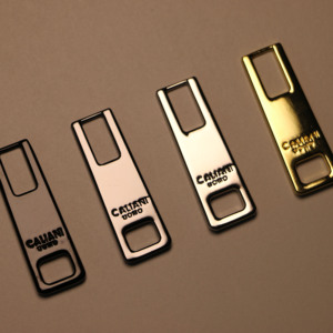High Quality <strong>Custom</strong> Design <strong>Logo</strong> <strong>Zipper</strong> Pull Metal Engraving with Eco-Friendly Electroplating Brand <strong>LOGO</strong> <strong>Zipper</strong> <strong>Sliders</strong> - Product Image 5