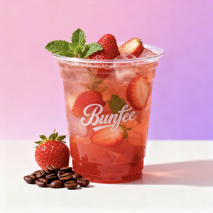 Vente en gros de gobelets en plastique transparent de 16 oz et 20 oz pour boissons froides, café, fêtes, gobelets en plastique PET avec couvercle en dôme - Product Image 1