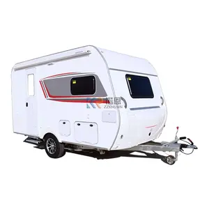 Motor Home Camper Trailer com grande espaço Off Road RV Truck Camping Travel Cart para 4-6 Pessoa