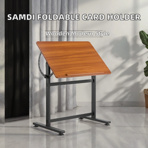 ที่ใส่บัตรและโน้ตแบบพับได้และขยายได้ Samdi Wood - เฟอร์นิเจอร์สำนักงานสำหรับใช้ในบ้านและสำนักงาน - Product Image 2