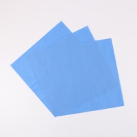 Papier d'emballage médical, en crêpe stérilisée, taille personnalisée, bleu/vert/blanc, 10 unités