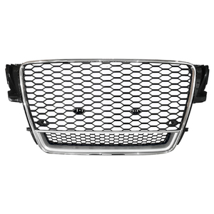 Grille de capot en nid d'abeille à mailles hexagonales Style RS5 A5 <span class=keywords><strong>S5</strong></span> Grille noire brillante pour <span class=keywords><strong>Audi</strong></span> A5 <span class=keywords><strong>S5</strong></span> B8 <span class=keywords><strong>2008</strong></span> 2009 2010 2011 2012 - Product Image 2