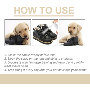 プライベートラベルビターノーチュードッグキャットコレクターストロングアンチチューペット抑止スプレーストップ噛む & 噛むトレーニングトリートメント - Product Image 4