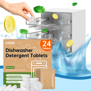 OEM Eco-Friendly Dishwasher <strong>Detergent</strong> Tablets <strong>Natural</strong> Sustainable Plastic-Free Dishwashing <strong>Detergents</strong> - Product Image 1