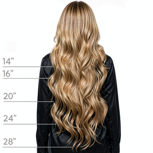 <span class=keywords><strong>D</strong></span>.<span class=keywords><strong>S</strong></span> Hair <span class=keywords><strong>A</strong></span>+ Direct Extensions à clips 100% cheveux humains, remplacement capillaire naturel pour femmes - Product Image 3