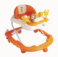 Marche-bébé 3-en-1 en plastique de haute qualité avec musique, nouveau design, vente en gros pour enfants