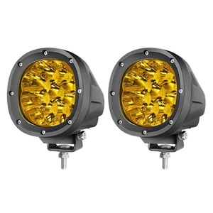 <span class=keywords><strong>Feux</strong></span> <span class=keywords><strong>de</strong></span> brouillard/phares <span class=keywords><strong>de</strong></span> conduite LED 12V, couleur jaune ambre, lot <span class=keywords><strong>de</strong></span> 2, 4 pouces, ronds, 90W, faisceau combiné spot/flood, hors <span class=keywords><strong>route</strong></span> - Product Image 1