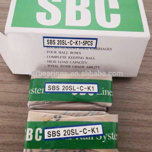 Guía lineal SBC original de Corea, rodamiento de guía lineal, riel de guía lineal, bloque de guía lineal SBS20SL SBS20SL-C SBS20SL-C-K1 - Product Image 2