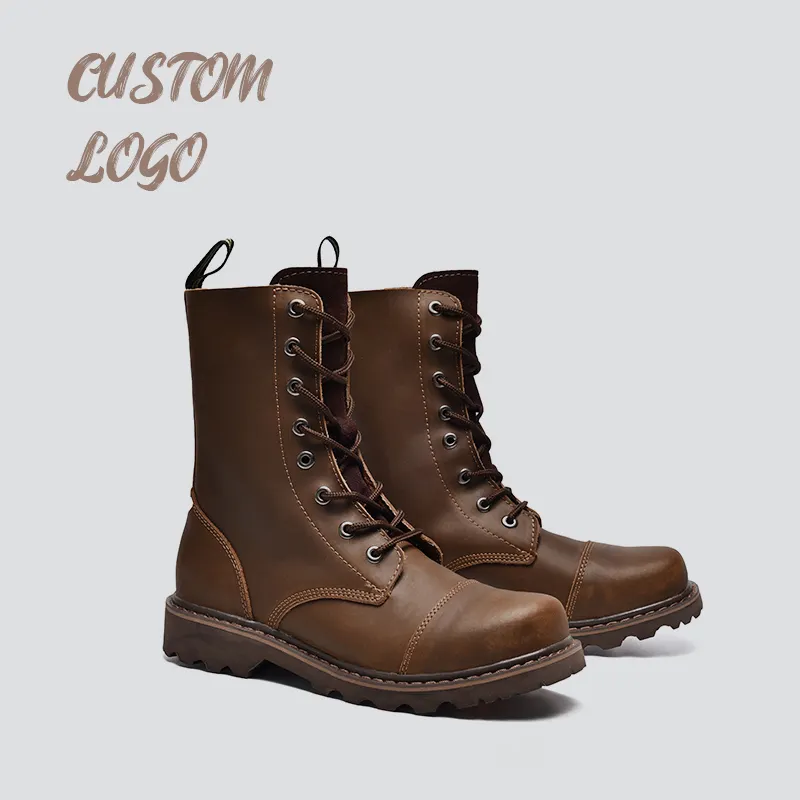Autumn Winter New OEM Designer Brand Great Quality High Ankle Mens Outdoor Shoes Martin Boots