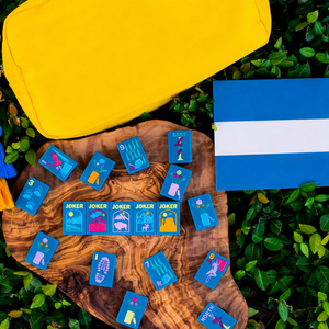 LA SERIE DEL PARQUE |   Mahjong con Estilo Salvaje, Juego de Fichas de Mahjong Americanas Decorativas, Diseño Gráfico Creativo - Product Image 5