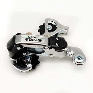 Dérailleur arrière SUNRUN 7 <span class=keywords><strong>vitesses</strong></span> en alliage, pièces de vélo compatibles avec le vélo - Product Image 3