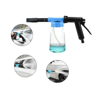 Tùy Chỉnh Trực Tuyến Tiết Kiệm Lớn Rửa Xe Áp Lực Máy Giặt/Xe Máy Giặt Bọt Blaster Cannon Với Gun Và Bubble Gun