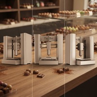 Imprimante alimentaire 3D de table pour chocolat, machine d'impression automatique de chocolat, imprimante alimentaire commerciale pour boulangerie et café