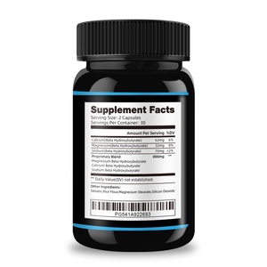 Capsules de cétone exogène, 60 portions, pilules Keto, stimulent l'énergie, favorisent la cétose, favorisent les performances mentales et physiques - Product Image 2