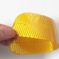 Película Calefactora de Poliimida Kapton para Ventilador Personalizada con Conector Protector Térmico NTC para Dispositivos Respiratorios Médicos