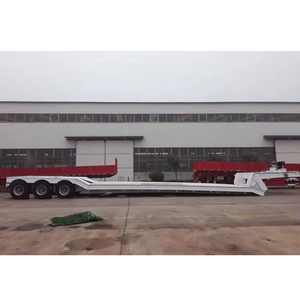 Remolque de plataforma baja hidráulica de 3, 4 y 5 ejes para trabajo pesado, de 1-2 toneladas, con cuello de cisne, 12.5x2.5x1.5m, Shandong Fengniao - Product Image 3