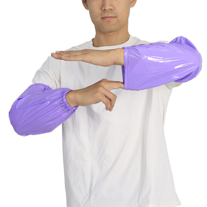 Venta Directa de Fábrica: Mangas Protectoras de PVC/TPU Ligeras, Resistentes al Ácido, al Aceite y a Productos Químicos, Impermeables, <span class=keywords><strong>con</strong></span> Banda Elástica - Product Image 1