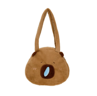 Sac d'école Capybara Animal personnalisable de personnage de dessin animé en peluche de jouet décoratif de vente chaude transfrontalière