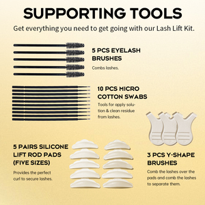 <span class=keywords><strong>Kit</strong></span> de <span class=keywords><strong>Lifting</strong></span> de Pestañas y <span class=keywords><strong>Cejas</strong></span> con Cisteamina Gollee, Fácil para Principiantes y Profesionales, Productos de Belleza Profesionales - Product Image 6